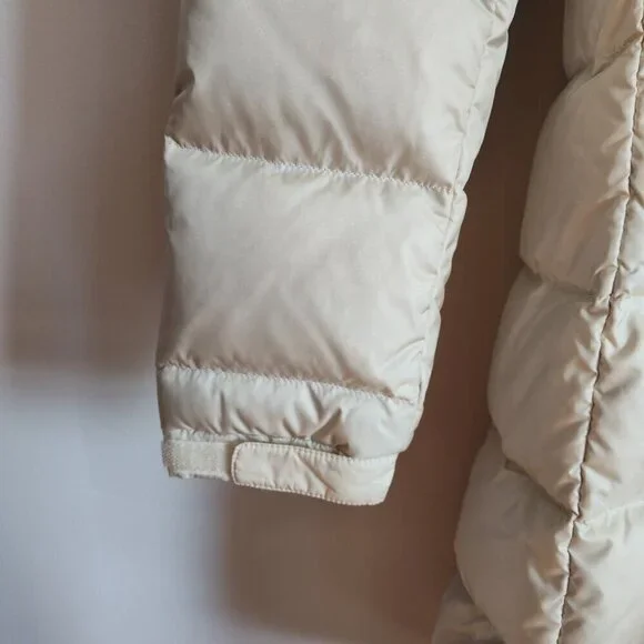 Ladies SZ S The North Face Ivory Down Metropolis Coat - Picture 3 of 6